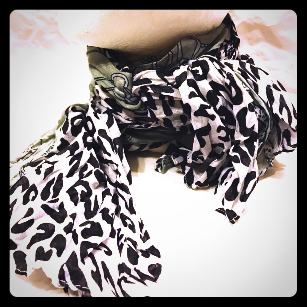 Animal Print Scarf
